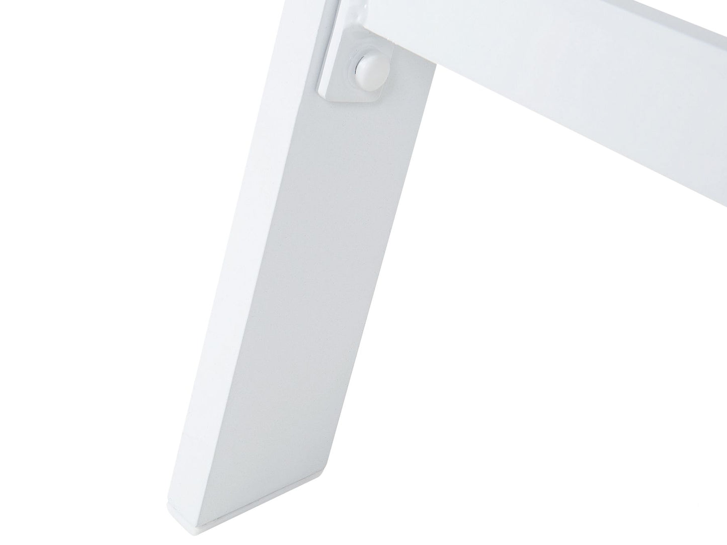 Aluminium Reclining Sun Lounger White CATANIA II