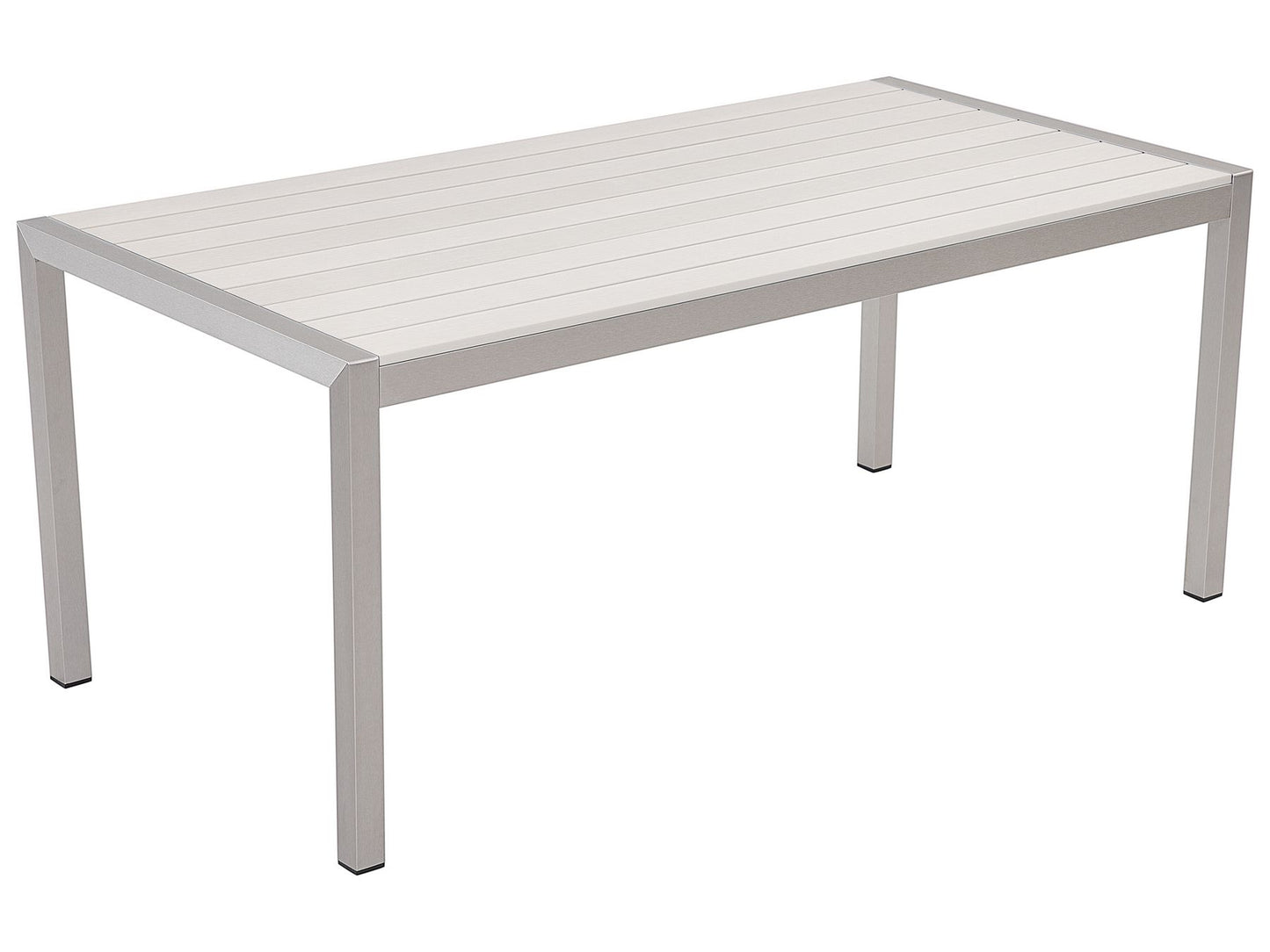 Garden Dining Set 6 Seater VERNIO White