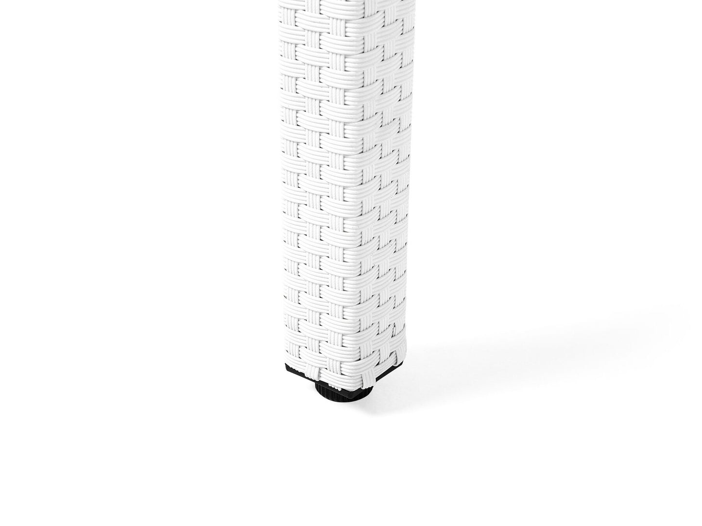 Garden Dining Table cm cm Glass White