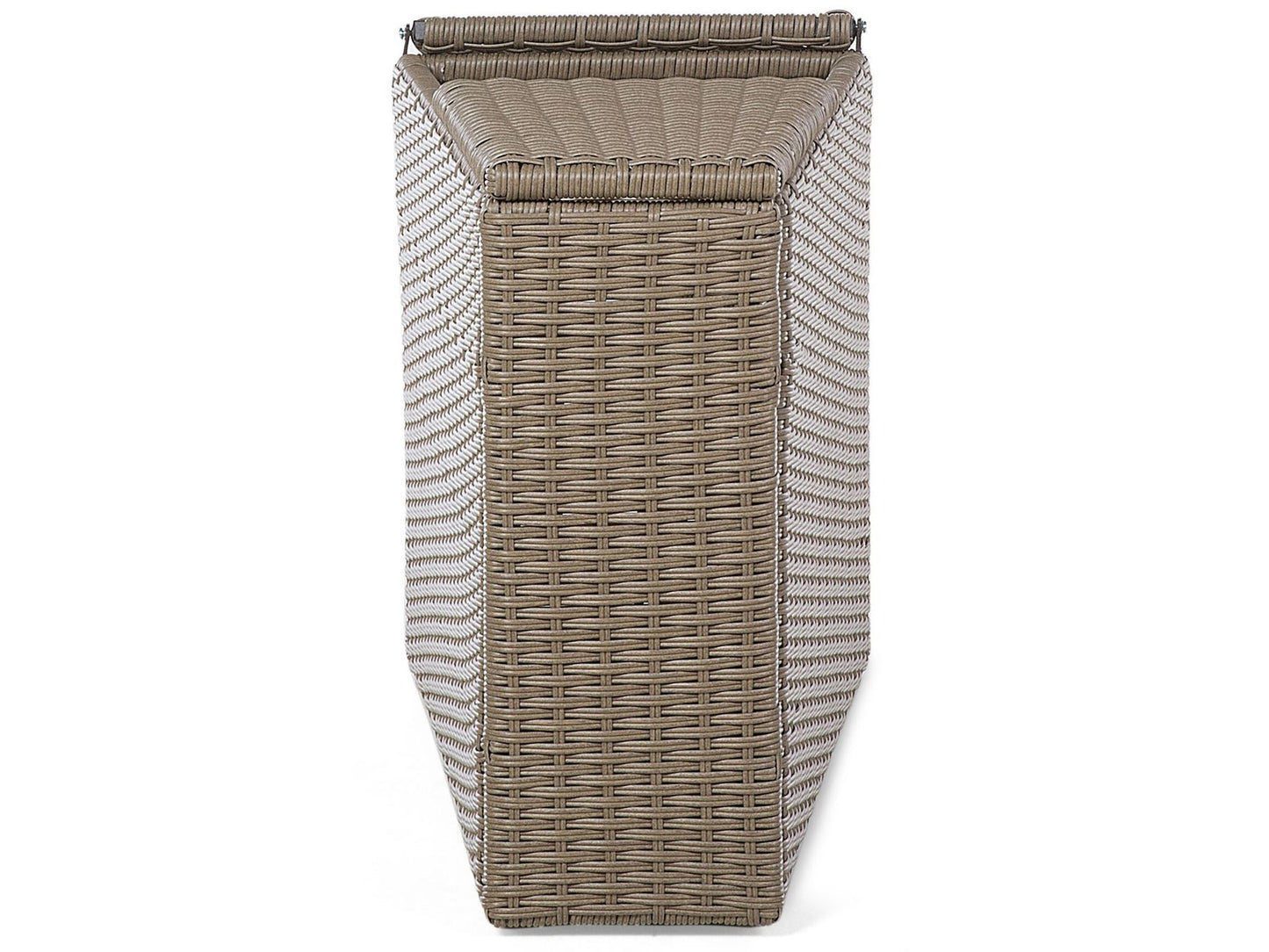 Garden Lounge Set with Table 9 Seater SEVERO PE Rattan Brown