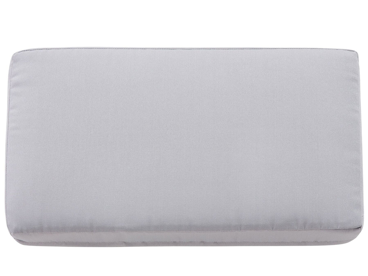 Garden Sofa 2 Seater SALERNO Metal Light Grey