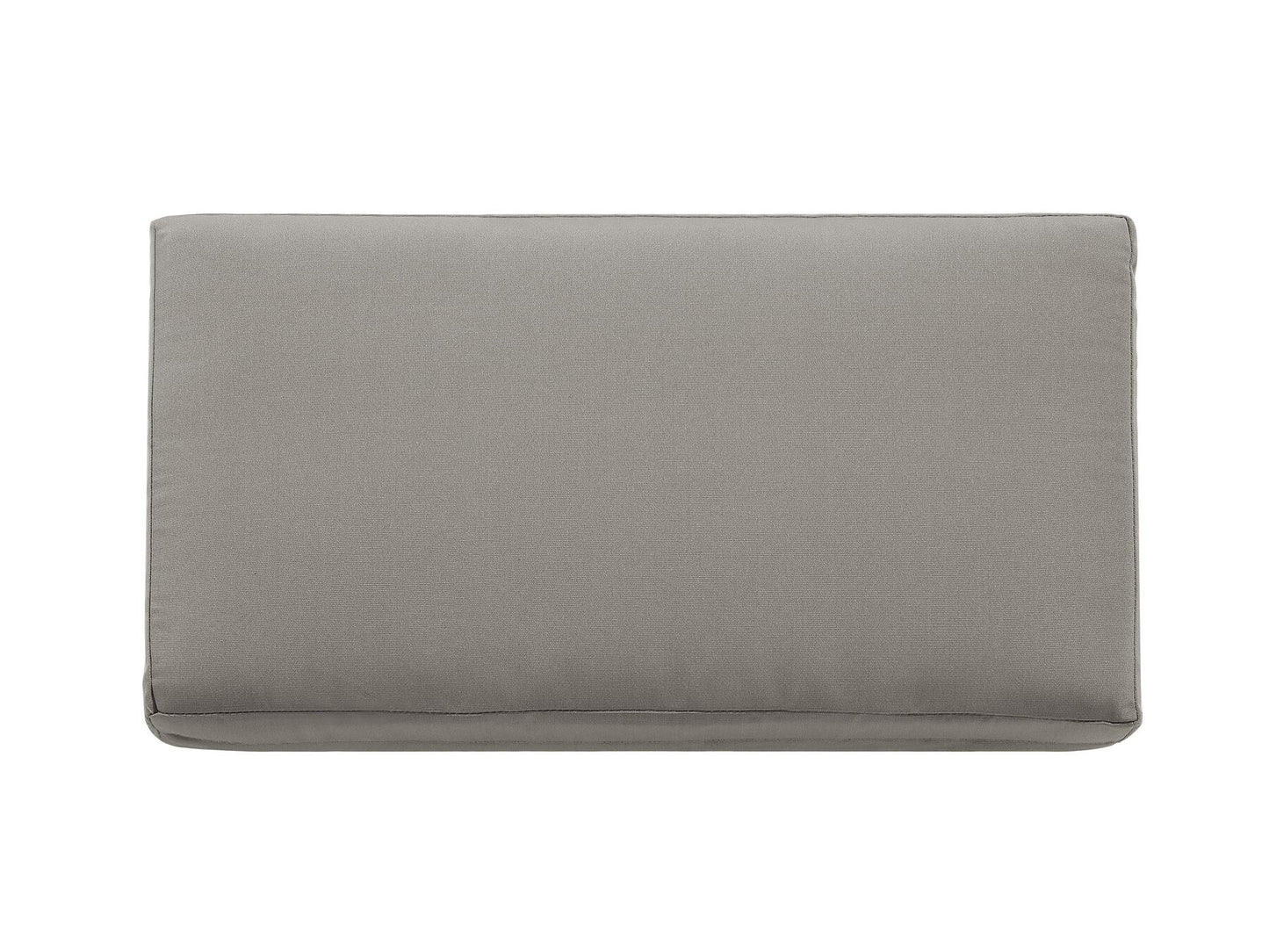 Garden Sofa 2 Seater SALERNO Metal Dark Grey