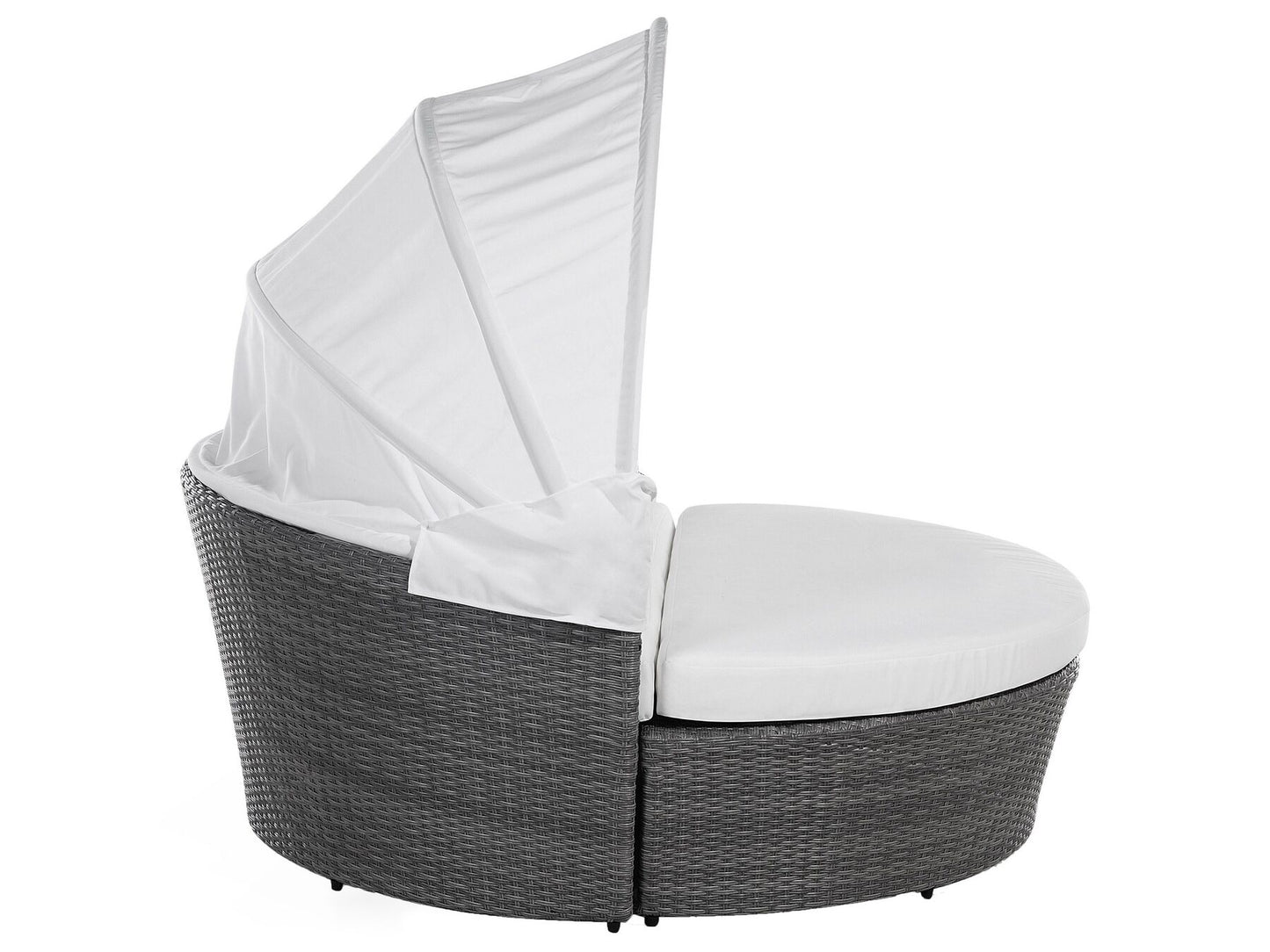 Garden Daybed Rattan Grey