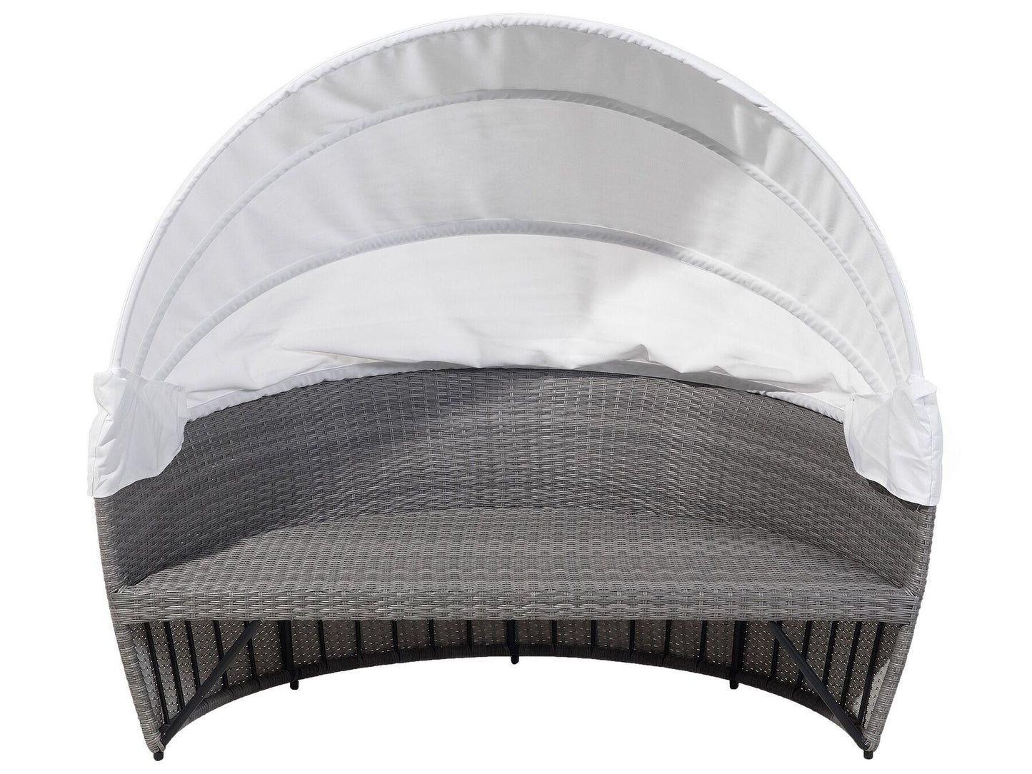 Garden Daybed Rattan Grey