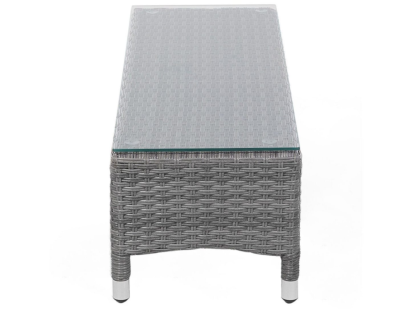 Garden Daybed Rattan Grey