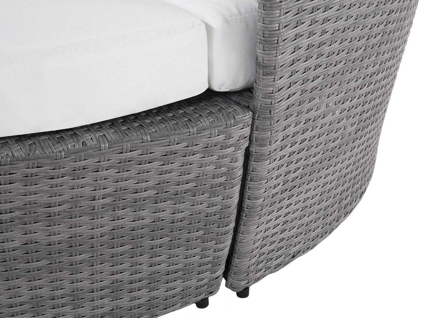 Garden Daybed Rattan Grey