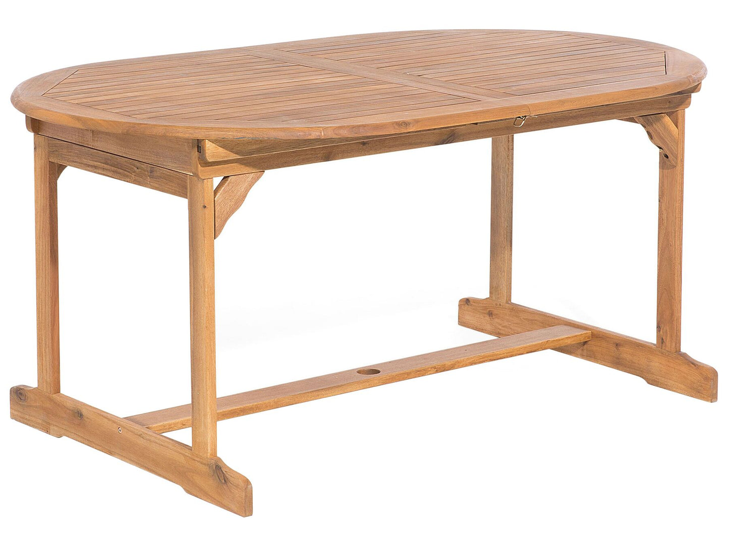 Garden Dining Set 8 Seater MAUI Acacia Wood Light Brown
