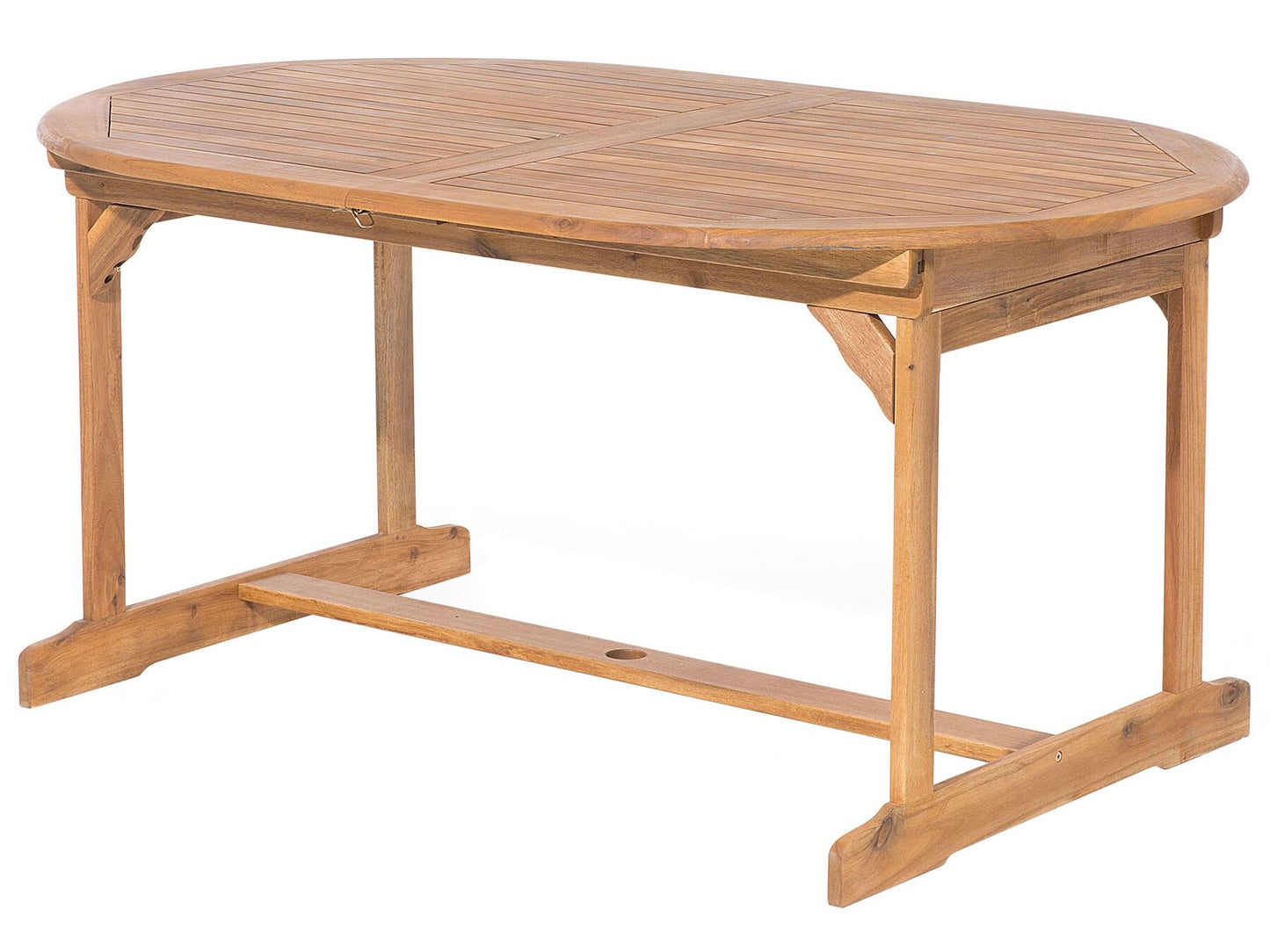 Garden Dining Set 8 Seater MAUI Acacia Wood Light Brown