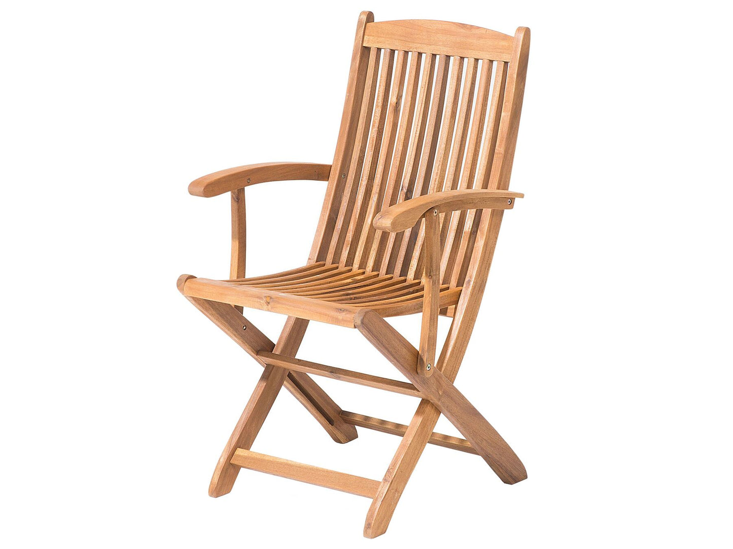Garden Dining Set 8 Seater MAUI Acacia Wood Light Brown