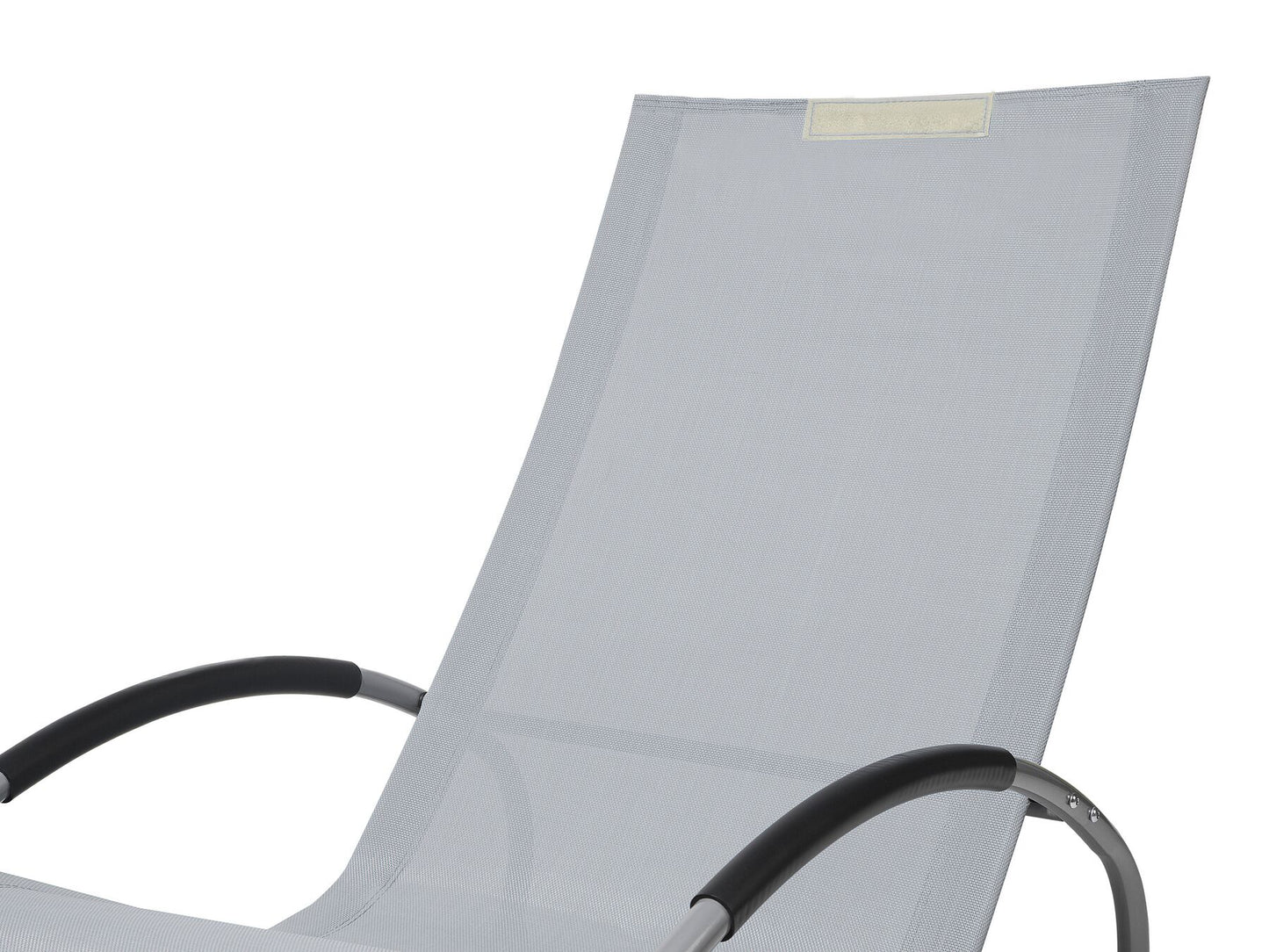 Rocking Sun Lounger Grey CAMPO