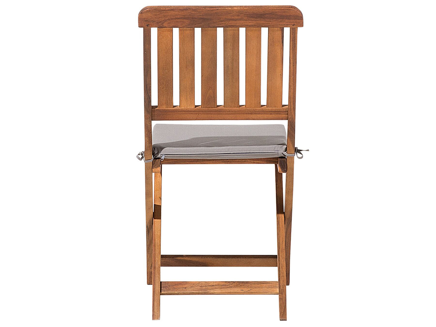 Garden Dining Set 6 Seater CENTO with Cushions Acacia Wood Brown