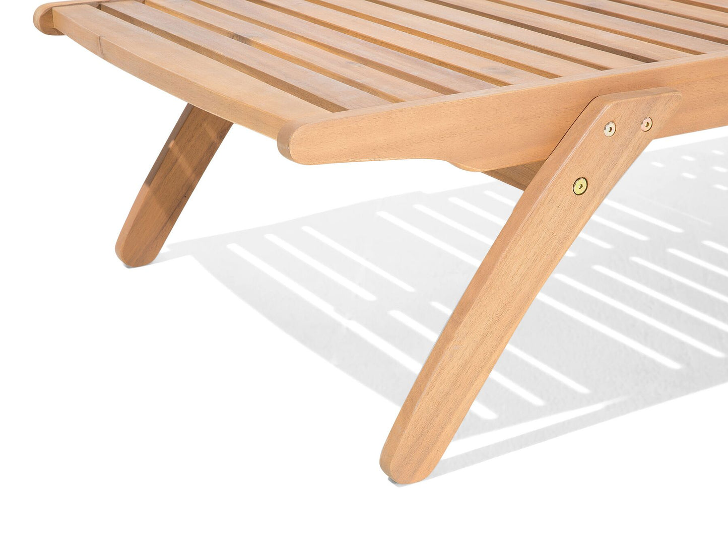 Garden Dining Set with Loungers 8 Seater CESANA Acacia Wood Light Brown