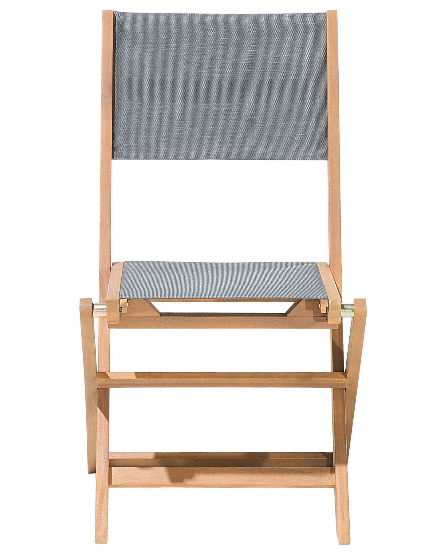 Set of 2 Garden Chairs CESANA Acacia Wood Light Brown