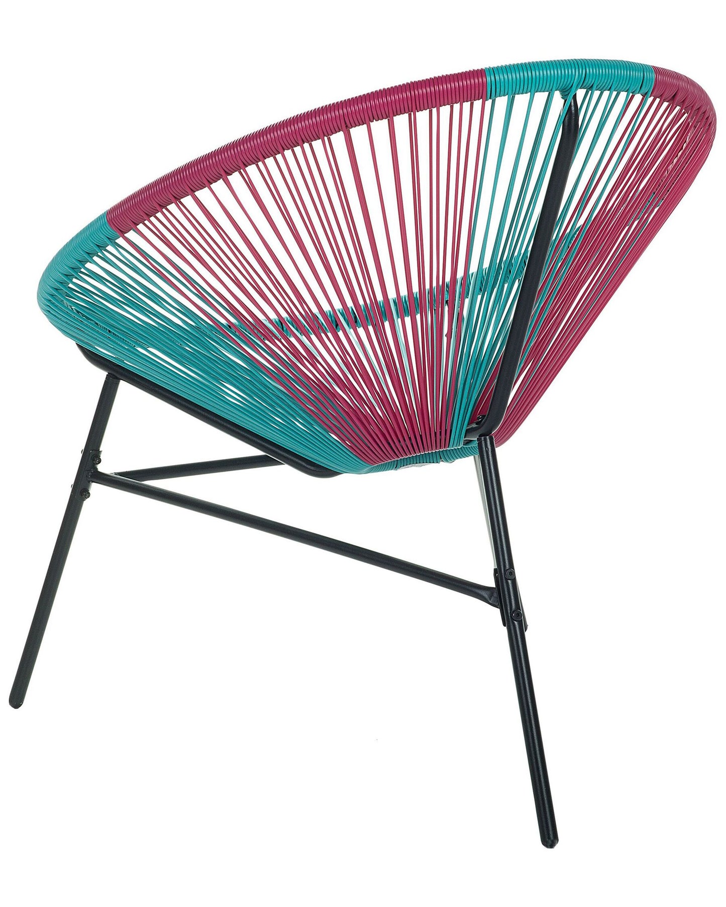 Garden Chair ACAPULCO PE Rattan Turquoise