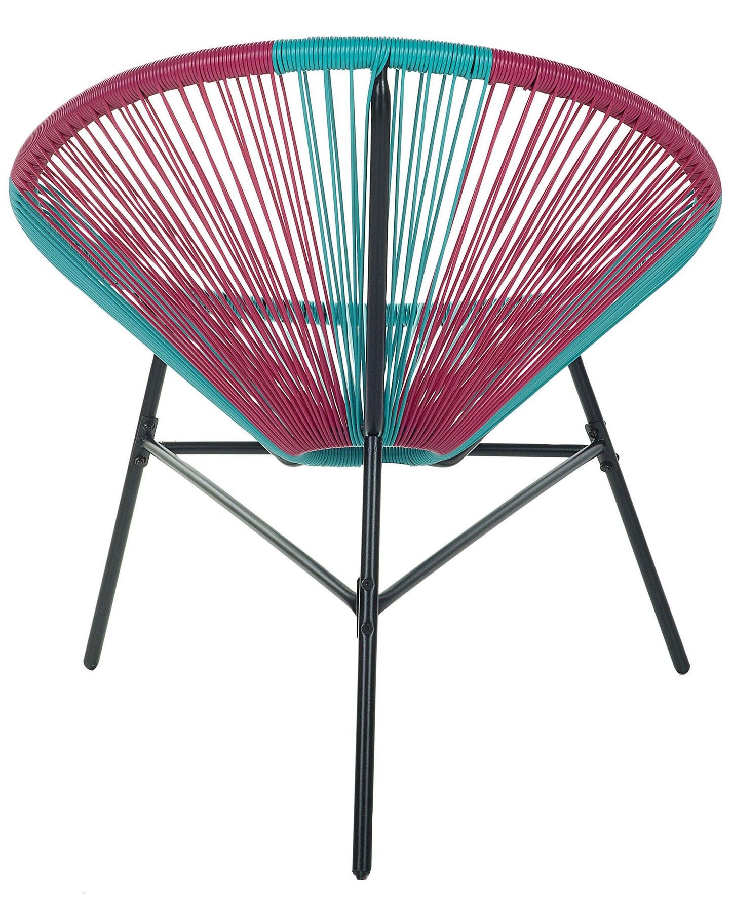 Garden Chair ACAPULCO PE Rattan Turquoise