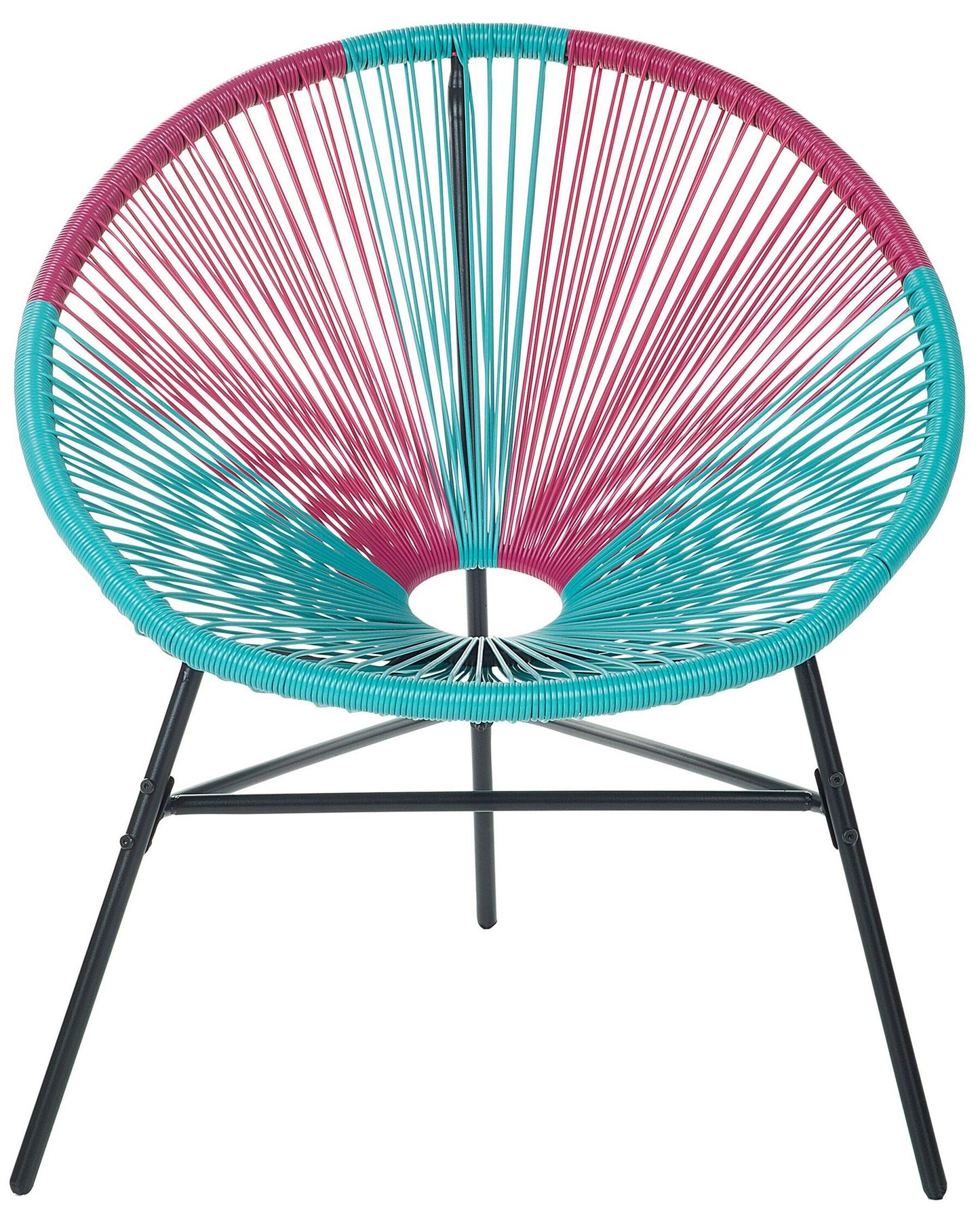 Garden Chair ACAPULCO PE Rattan Turquoise