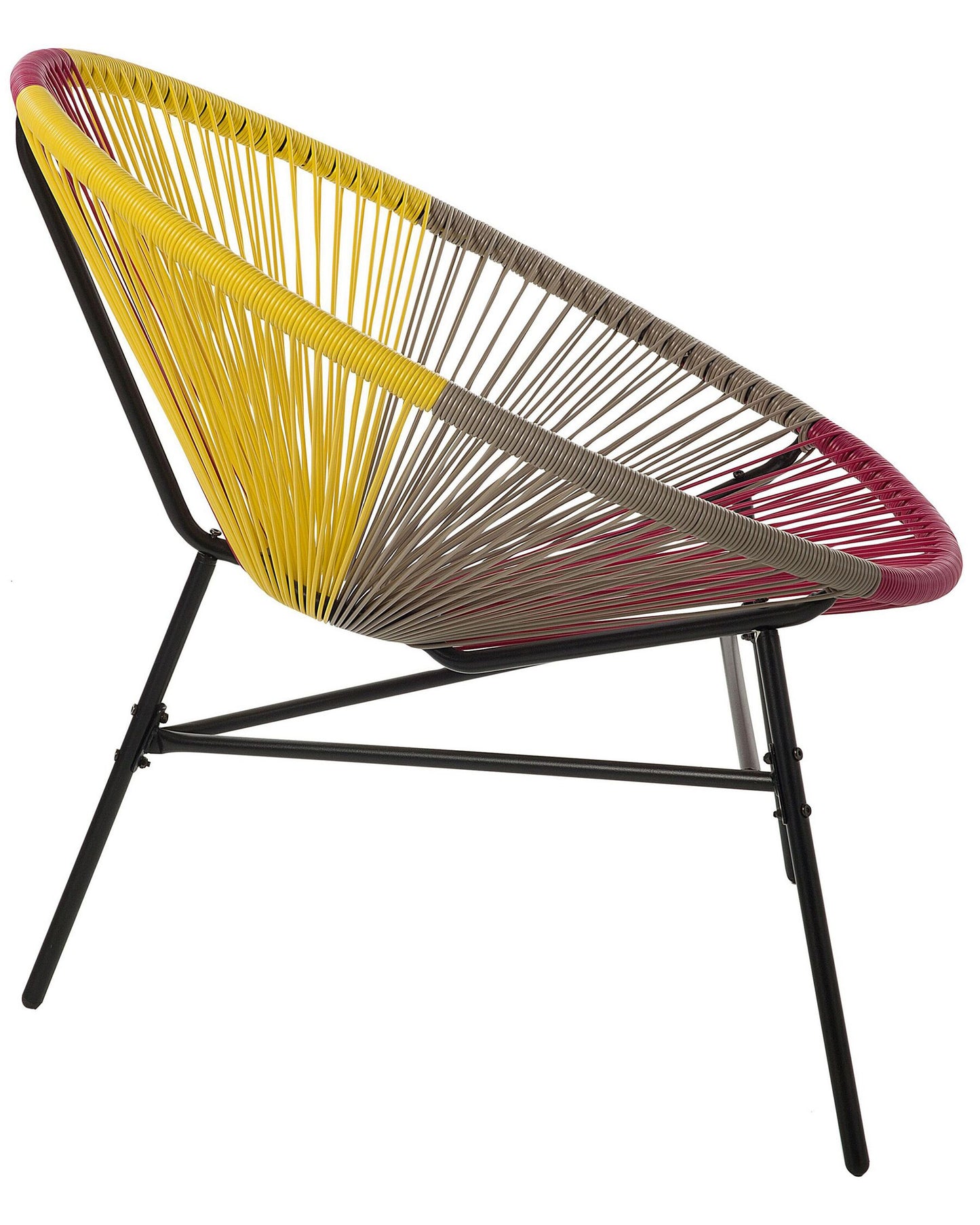 Garden Chair ACAPULCO PE Rattan Yellow