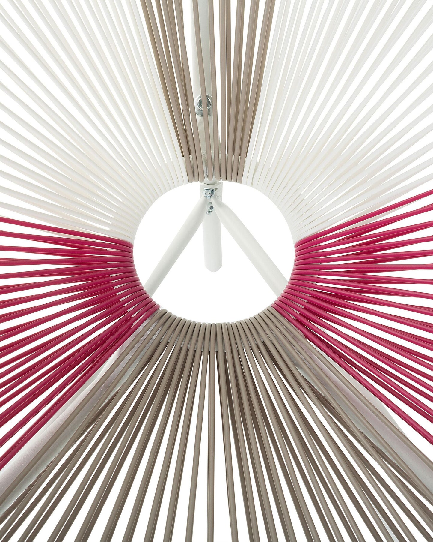 Garden Chair ACAPULCO PE Rattan Fuchsia Pink