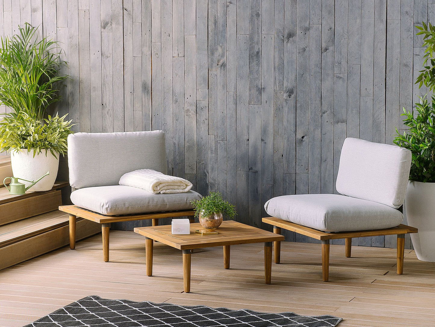 garden sofa 2 seater susua rattan natural