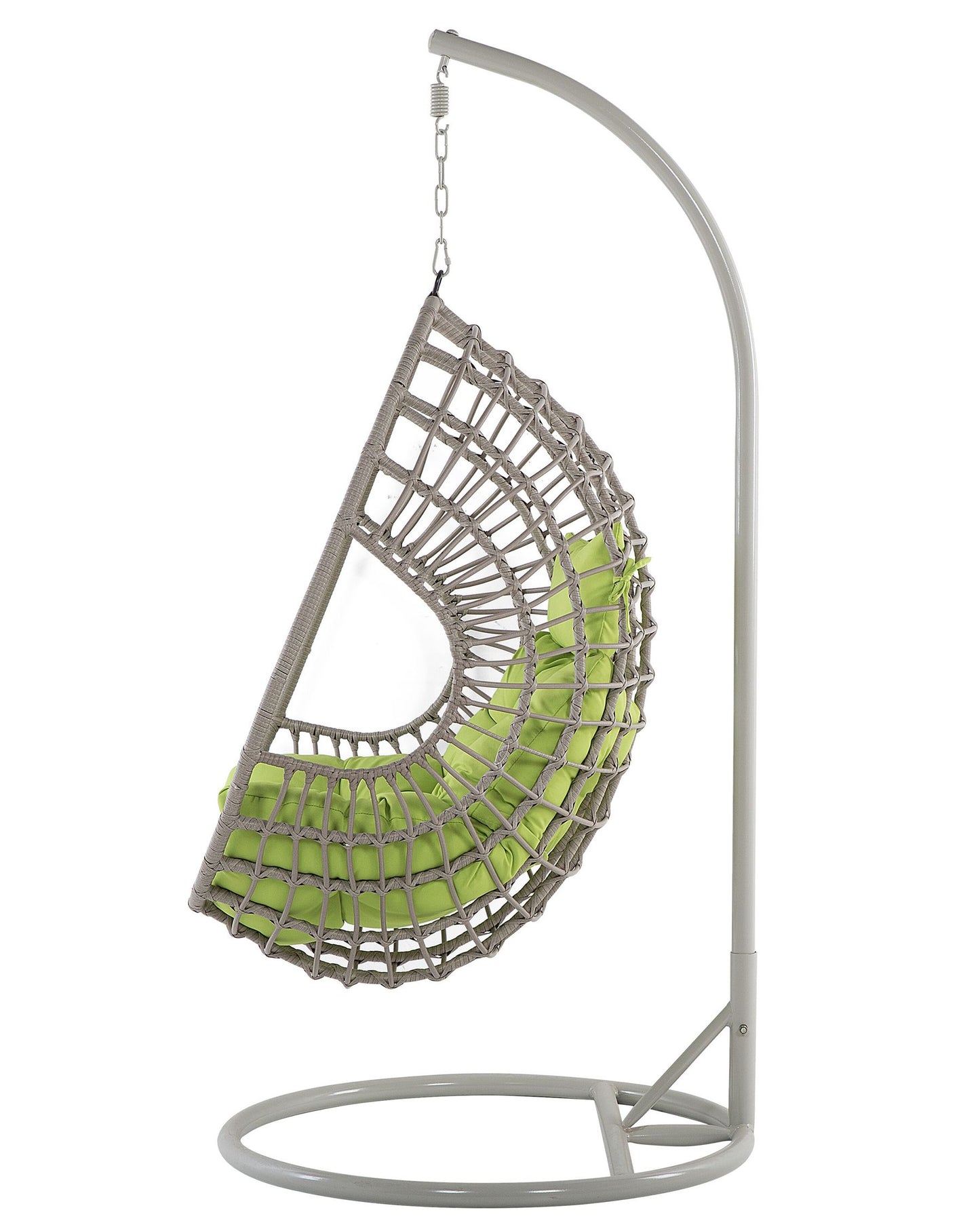 Hanging Chair with Stand ARPINO PE Rattan Beige