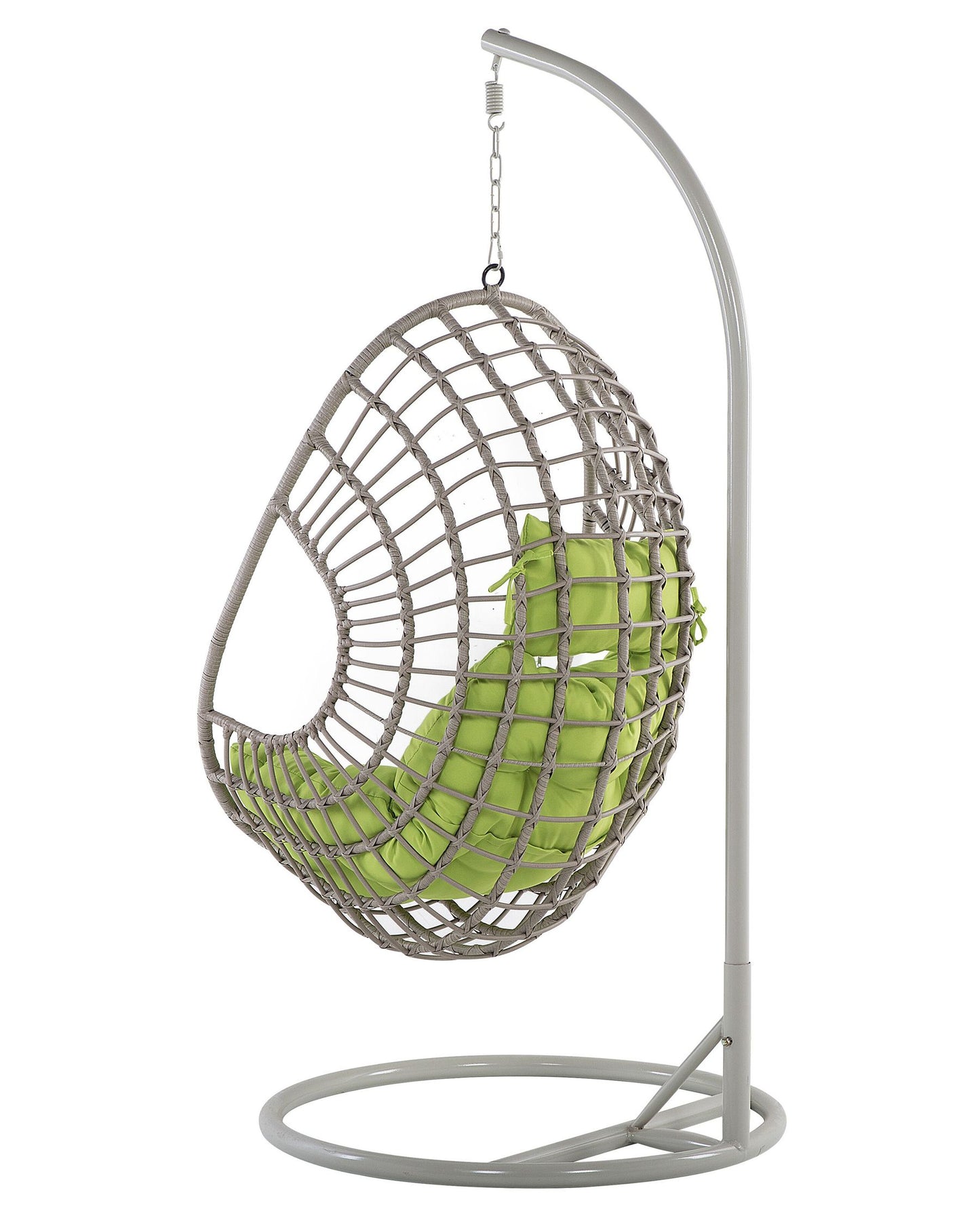Hanging Chair with Stand ARPINO PE Rattan Beige