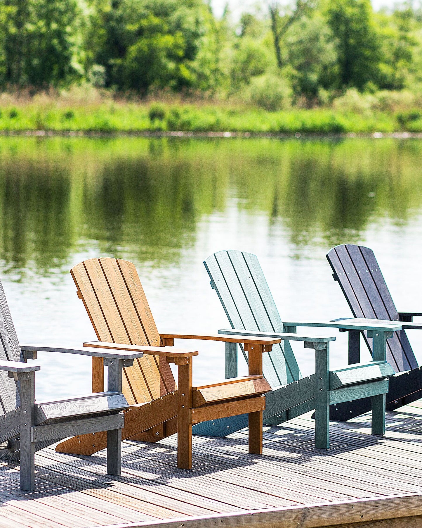 Garden Chair ADIRONDACK Turquoise