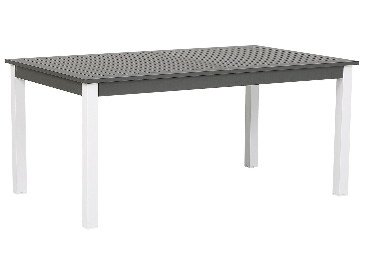 Garden Dining Set 6 Seater PANCOLE with Cushions Metal Grey