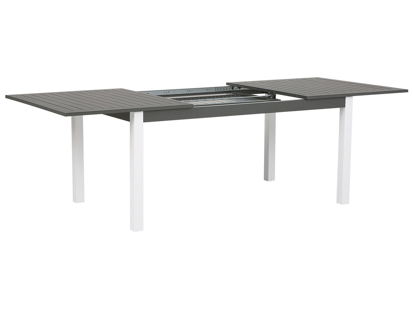 Garden Dining Set 6 Seater PANCOLE with Cushions Metal Grey