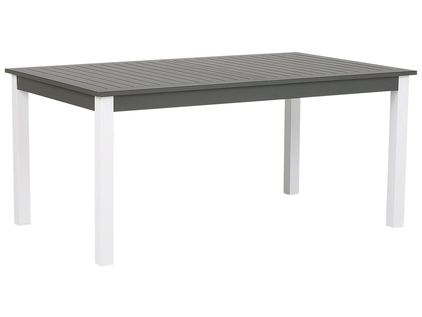 Garden Dining Set 8 Seater PANCOLE with Cushions Metal Grey