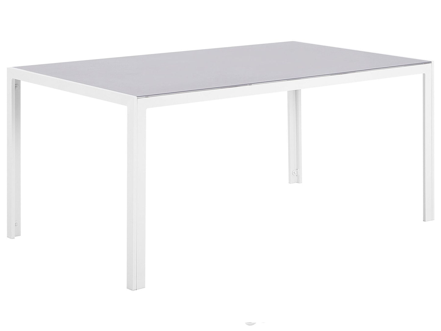 Garden Dining Set 6 Seater CATANIA Metal Grey