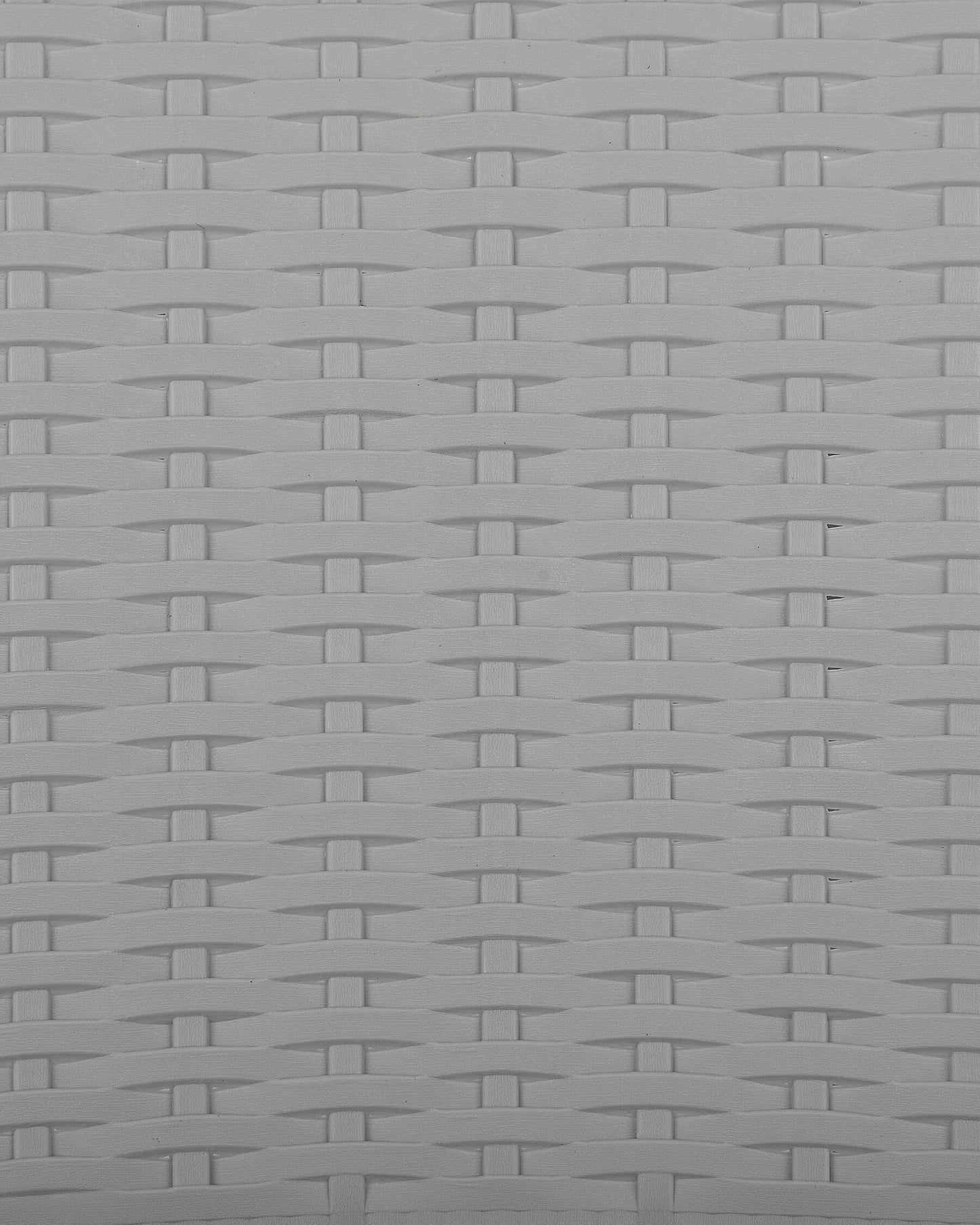 Set of 2 Garden Chairs FOSSANO Synthetic Material Light Grey