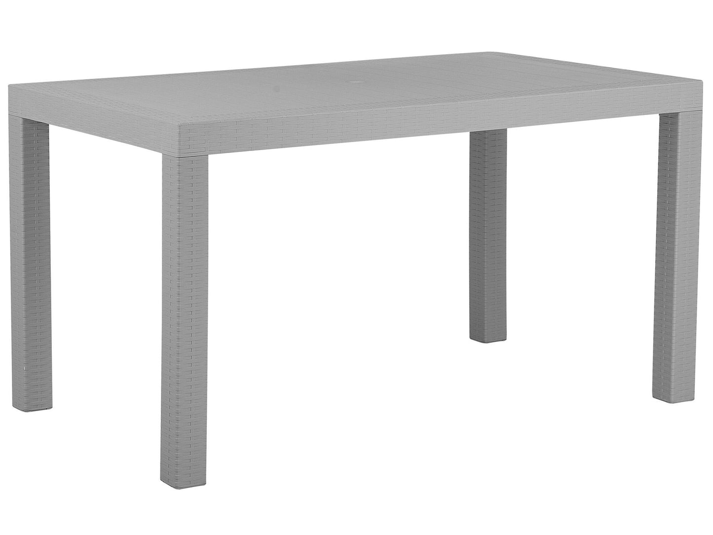 Garden Dining Set 6 Seater FOSSANO Light Grey