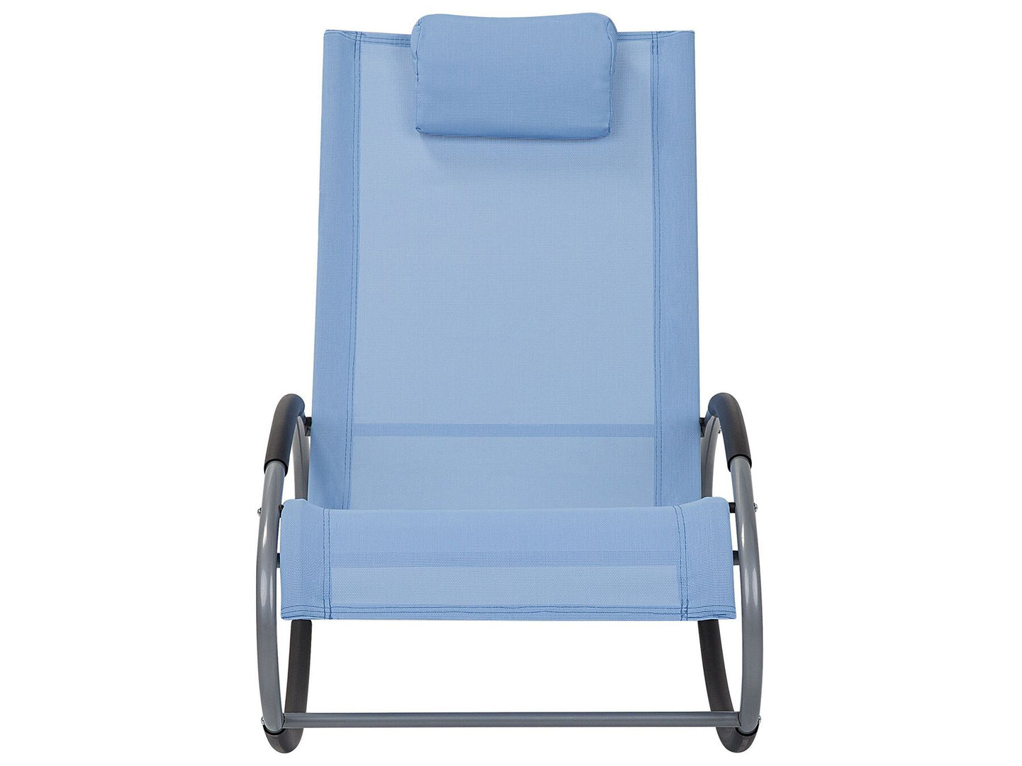 Rocking Sun Lounger Blue CAMPO