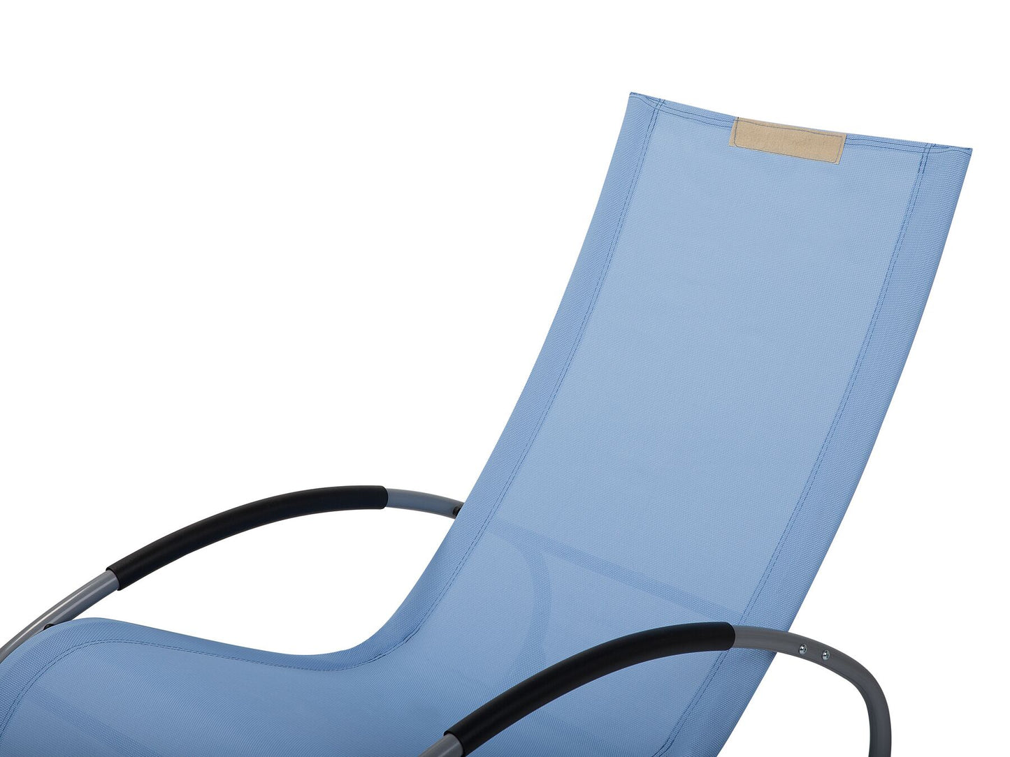 Rocking Sun Lounger Blue CAMPO