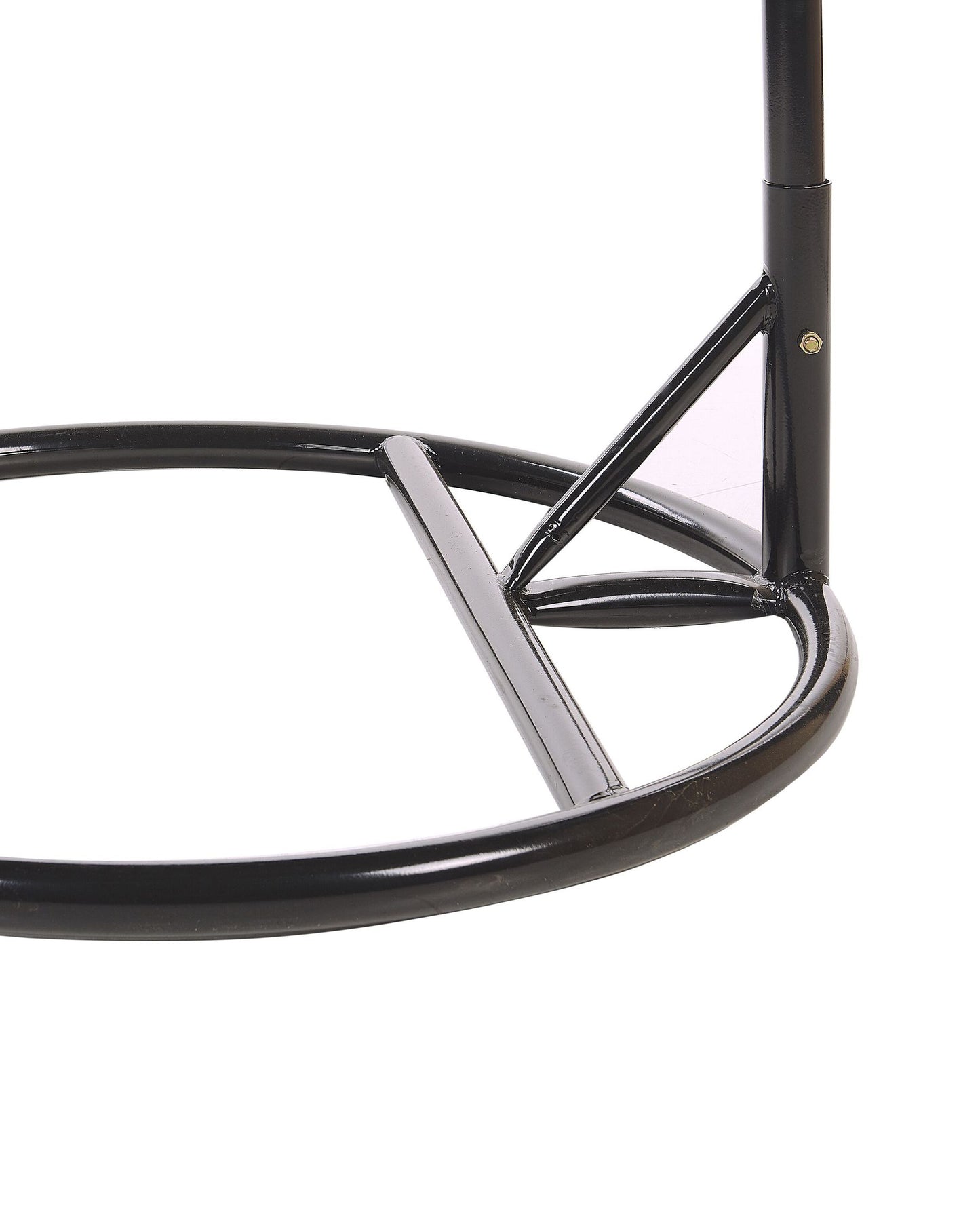 Hanging Chair with Stand CASOLI PE Rattan Grey