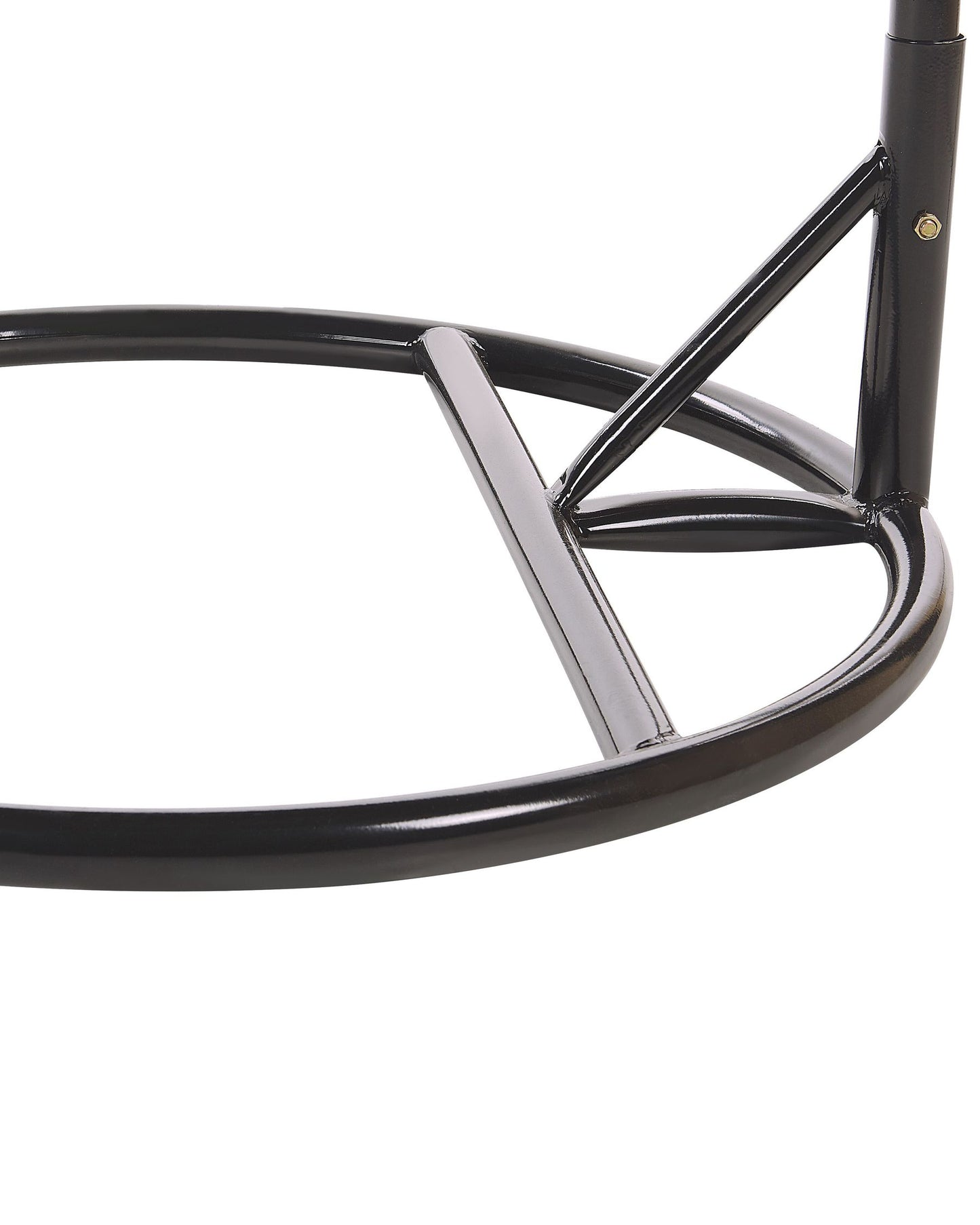 Hanging Chair with Stand Rattan Grey