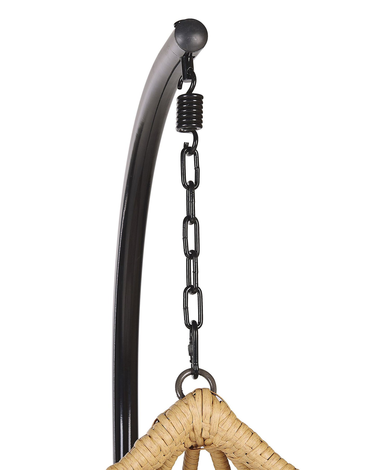 Hanging Chair with Stand ARSITA PE Rattan Natural