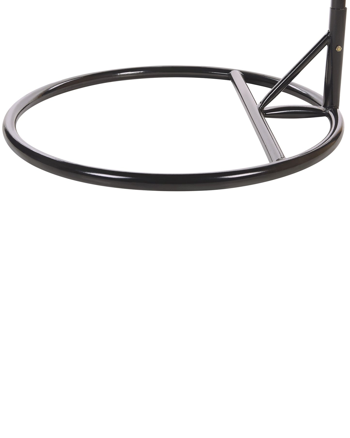 Hanging Chair with Stand PINETO PE Rattan Natural