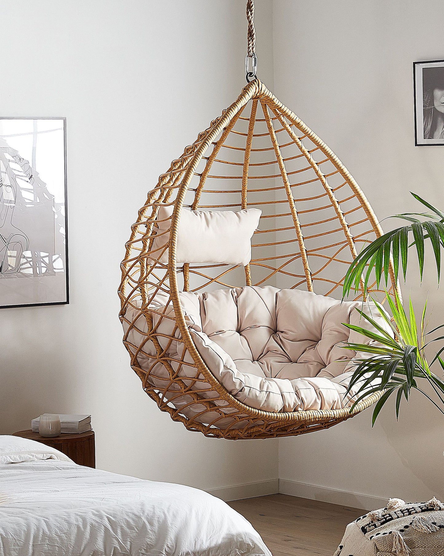 Hanging Chair Rattan Natural
