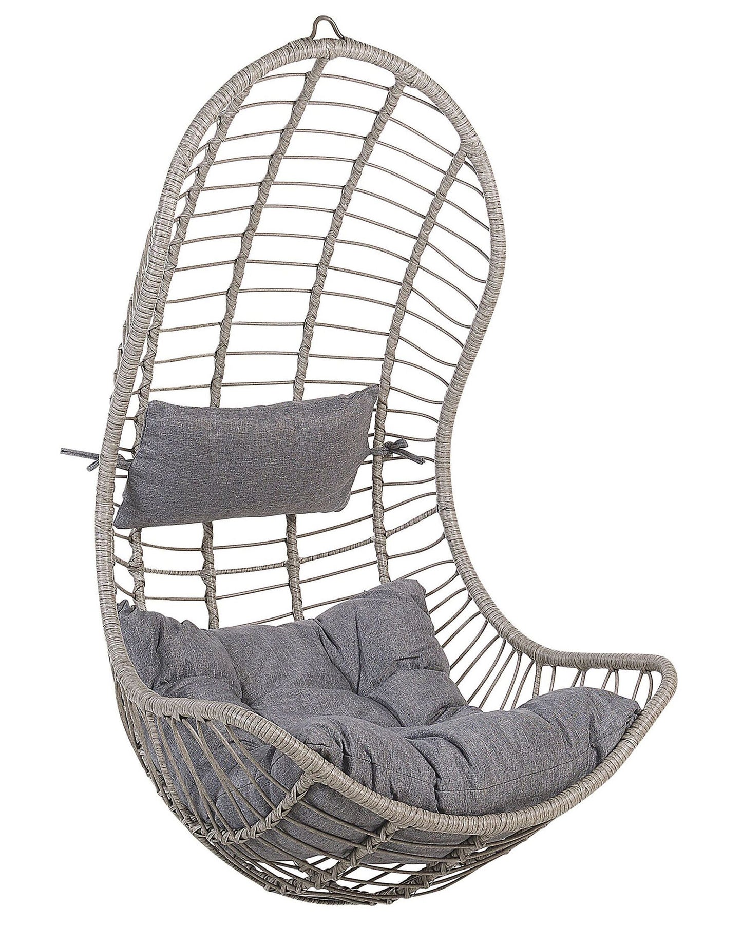Hanging Chair PINETO PE Rattan Grey