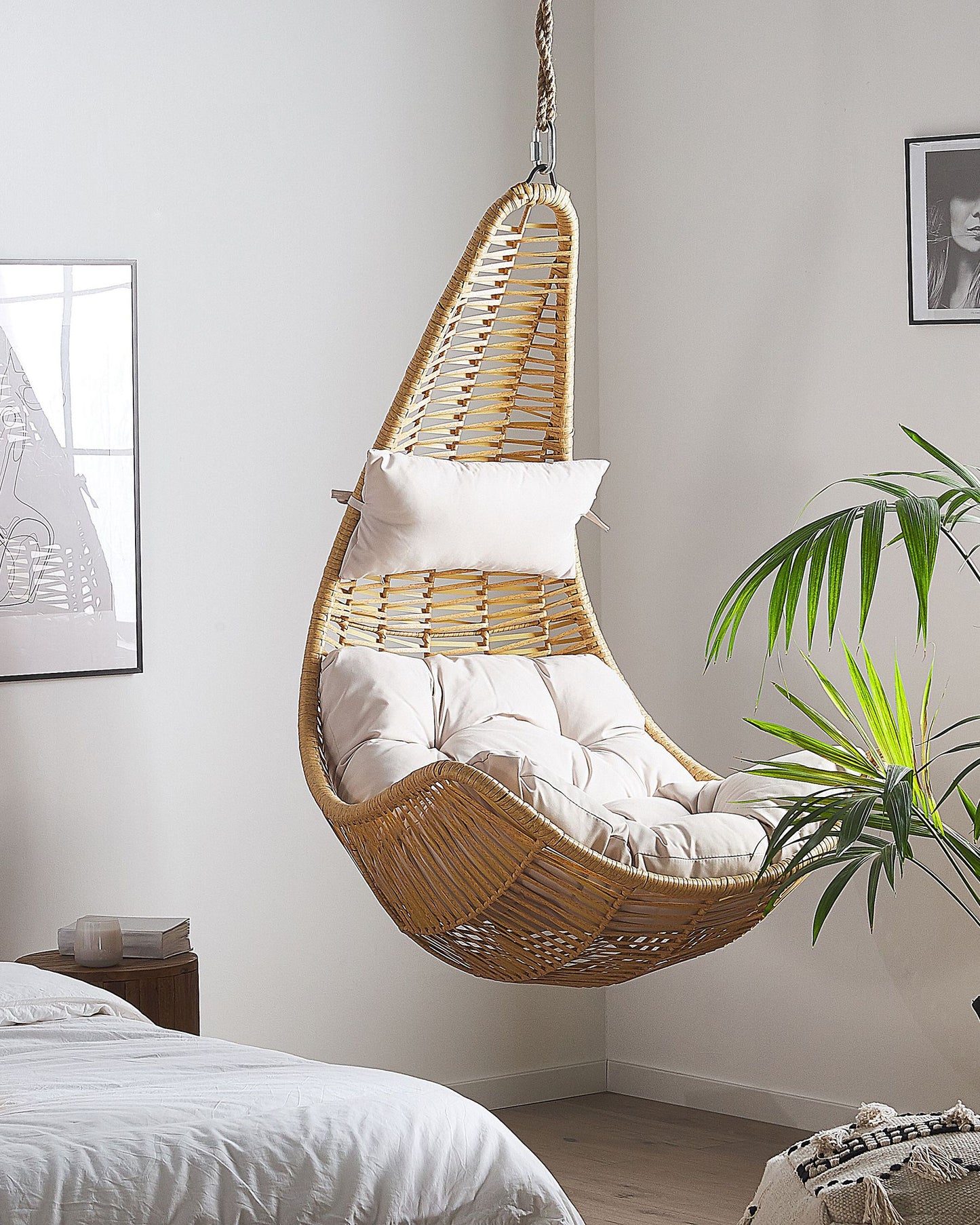 Hanging Chair ATRI II PE Rattan Natural