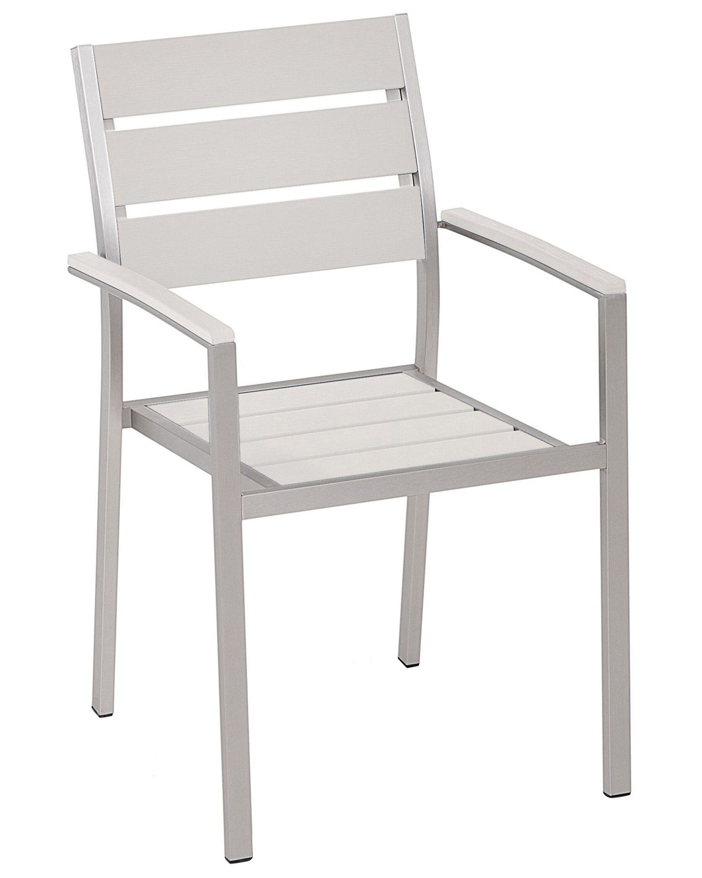Set of 6 Garden Chairs VERNIO White