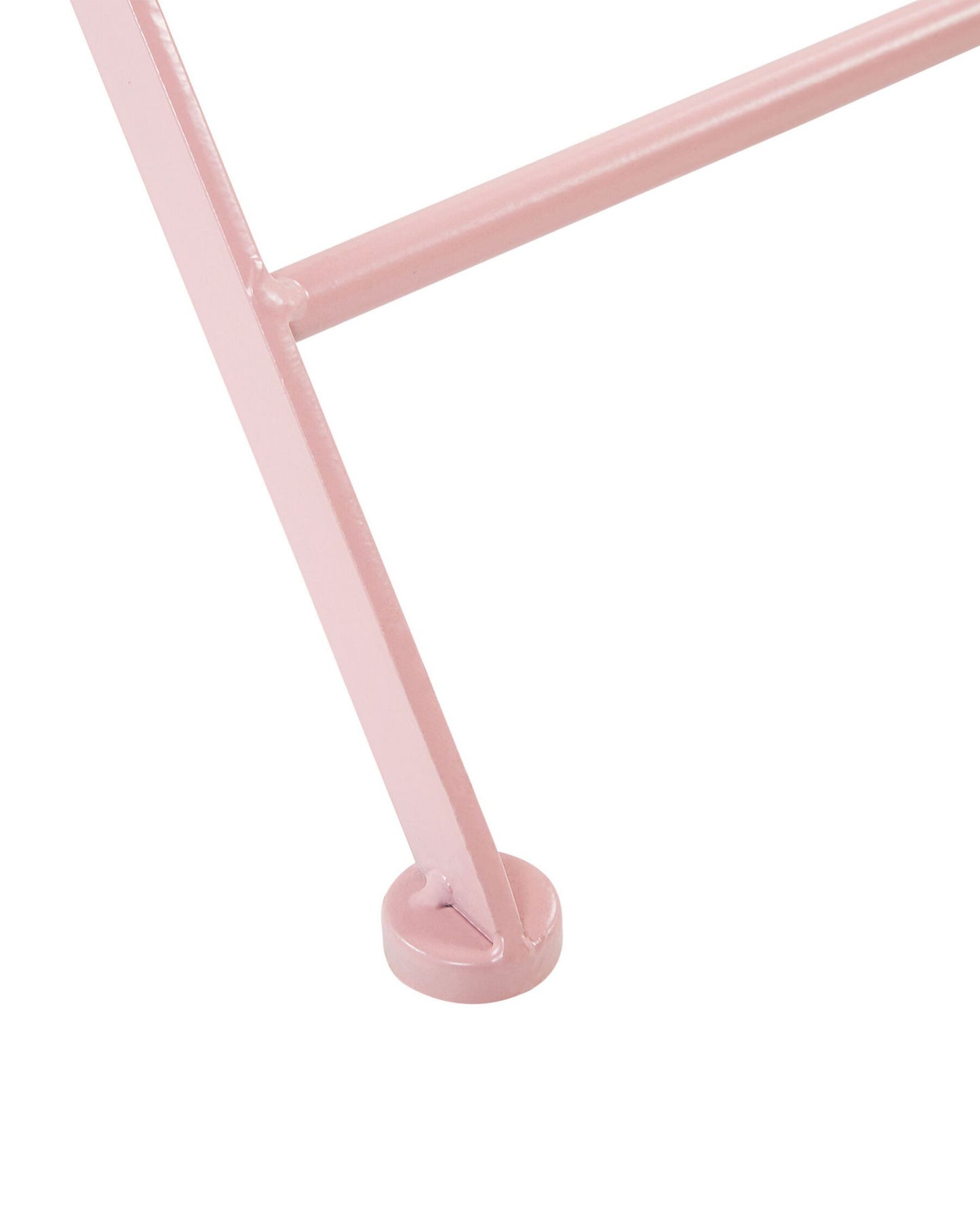 Set of 2 Garden Chairs ALBINIA Metal Pink