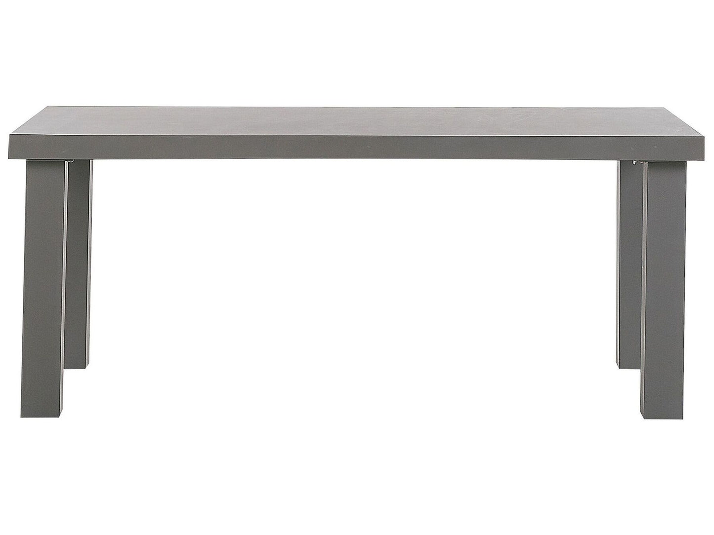 Garden Dining Set with Benches 4 Seater TARANTO Concrete Grey