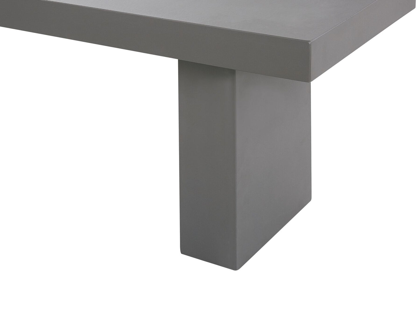 Garden Dining Set with Benches 4 Seater TARANTO Concrete Grey