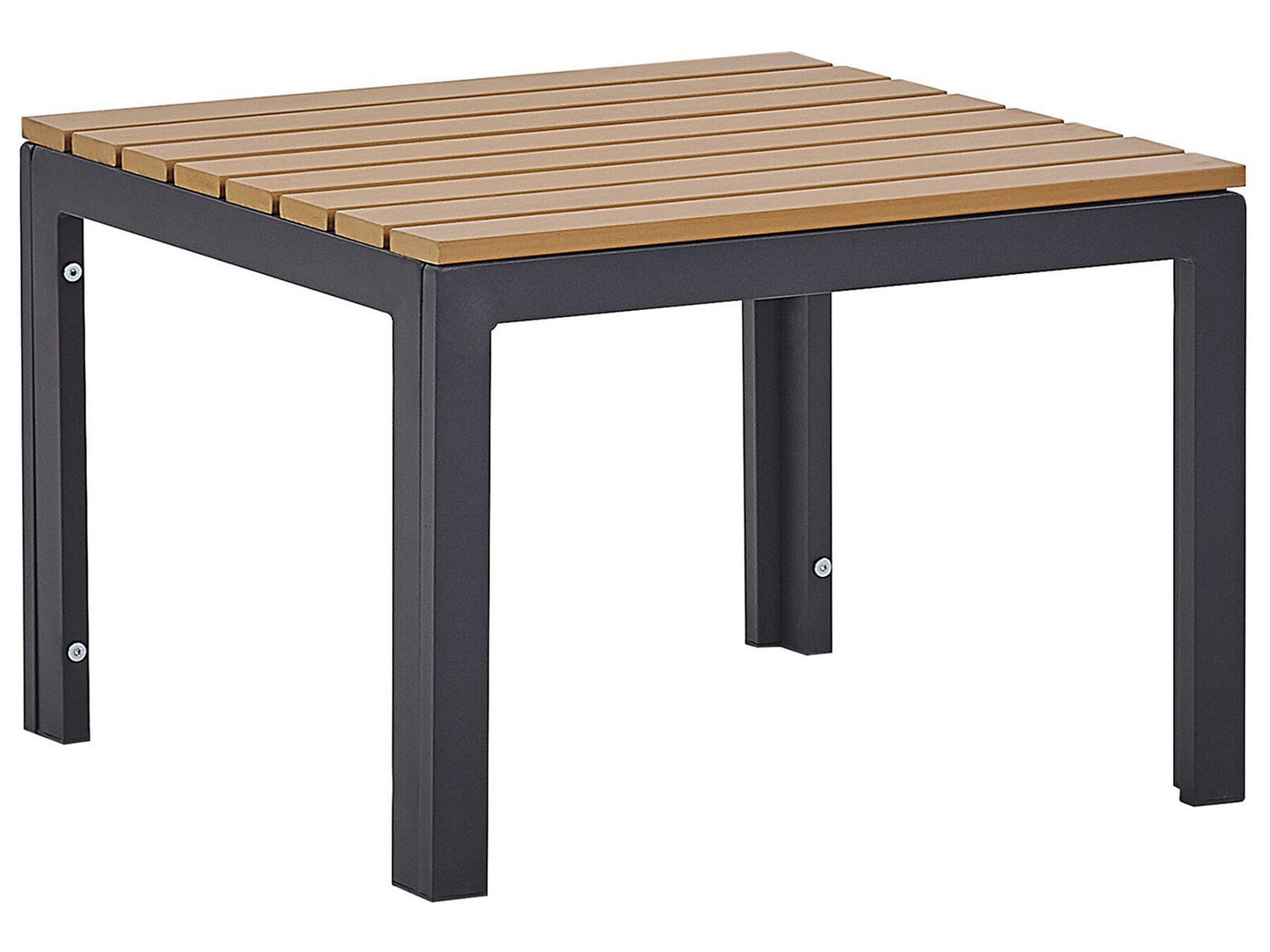 Garden Corner Sofa with Table 4 Seater PIENZA Right Hand Modular Grey