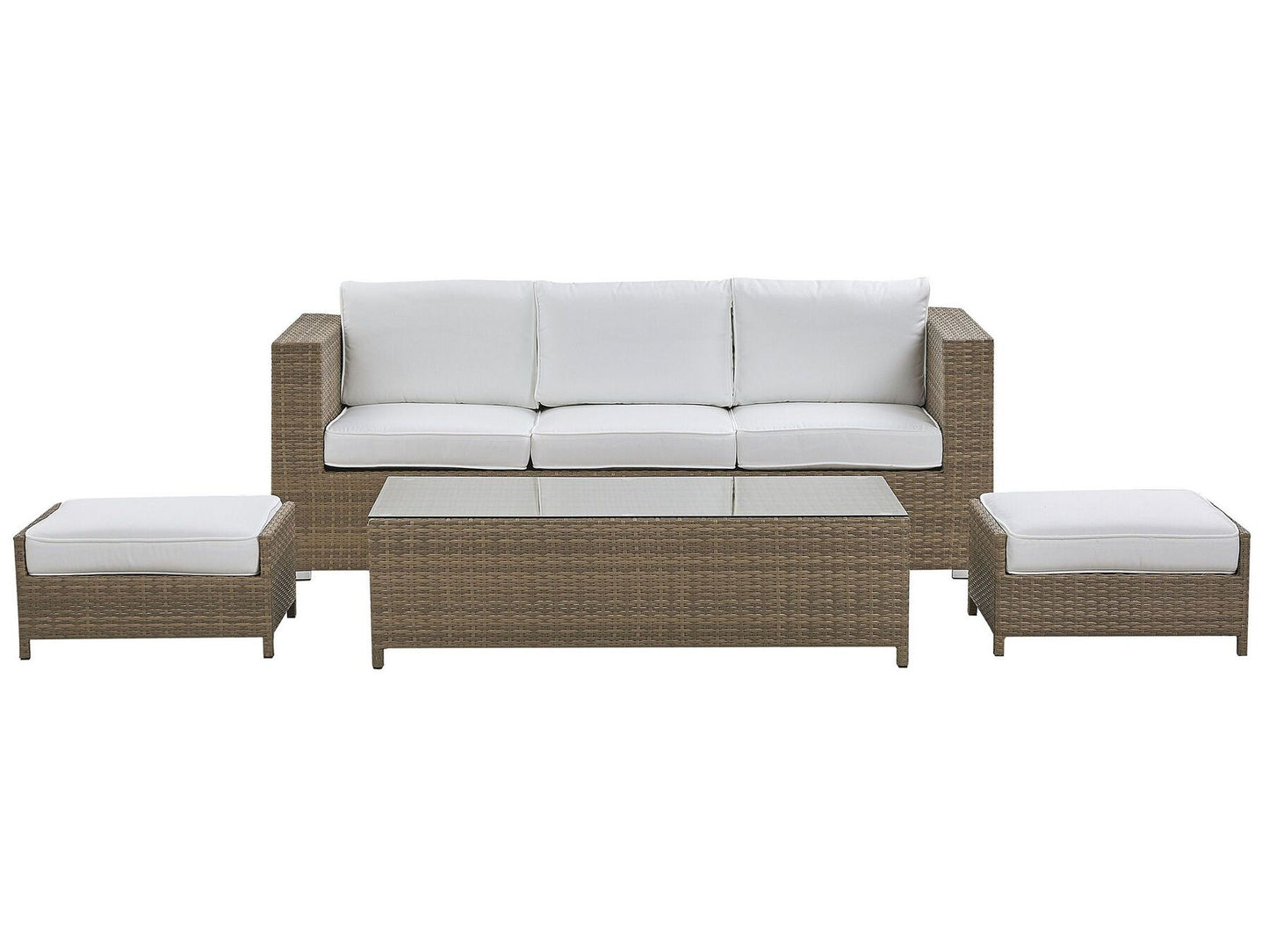 garden sofa 2 seater susua rattan natural