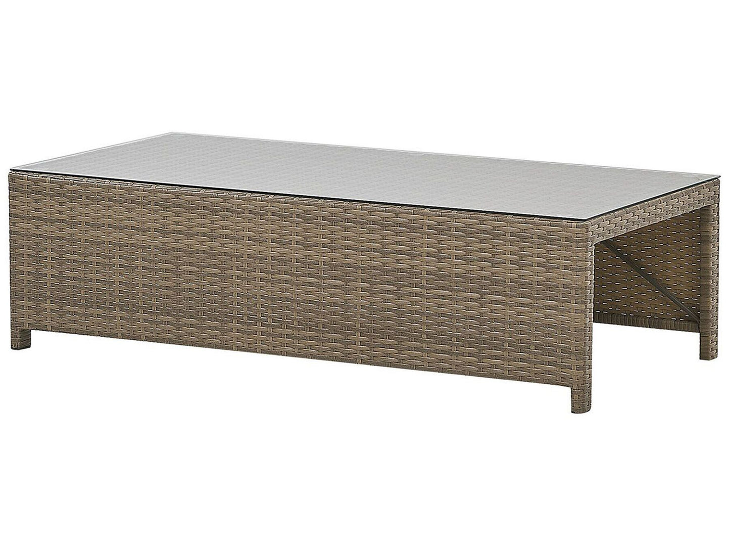 garden sofa 2 seater susua rattan natural