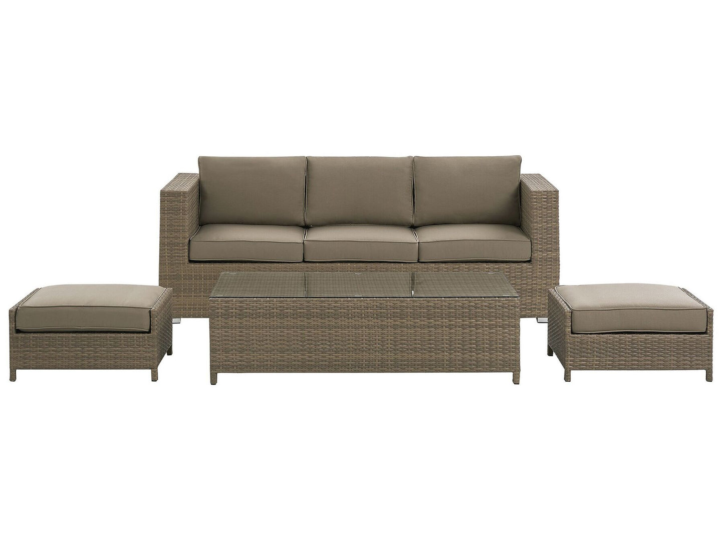 garden sofa 2 seater susua rattan natural