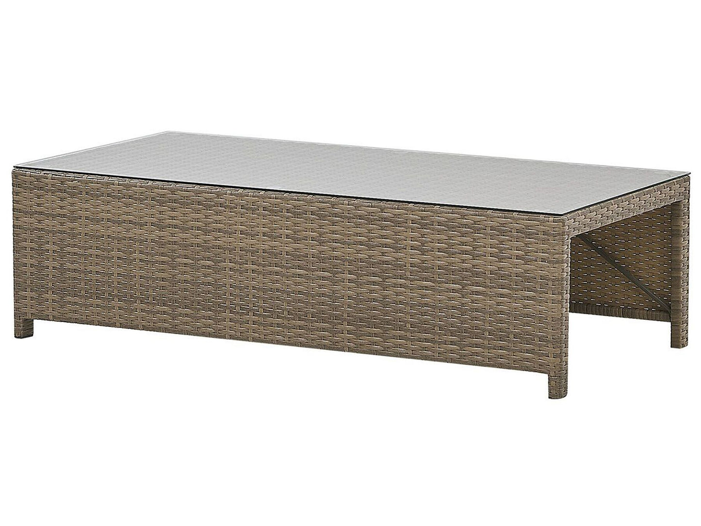 garden sofa 2 seater susua rattan natural